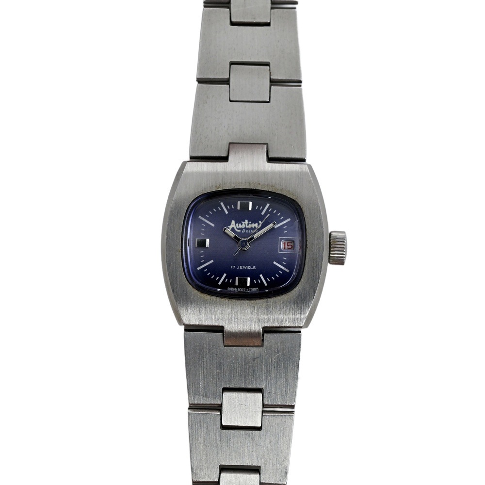 Austin Vintage Ladies Mechanical Watch Deluxe Japanese Integrated Bracelet 24mm